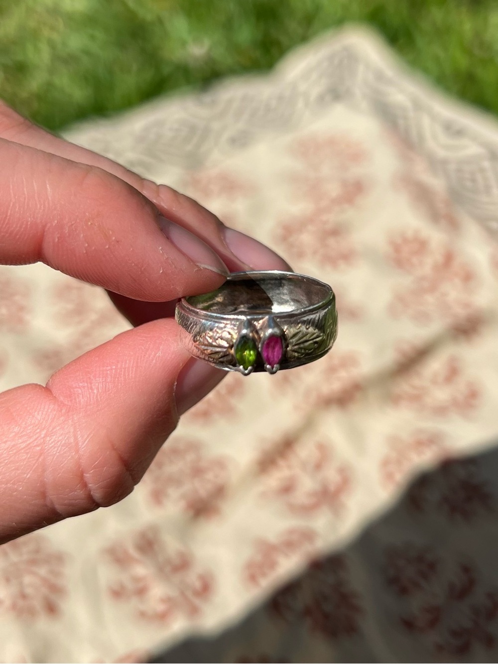 Sterling Silver & 12K Ring